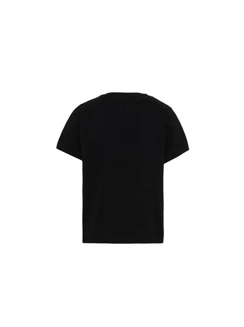 T-shirt, bambina, logata. BALMAIN | BZ8H51 Z3672930BC